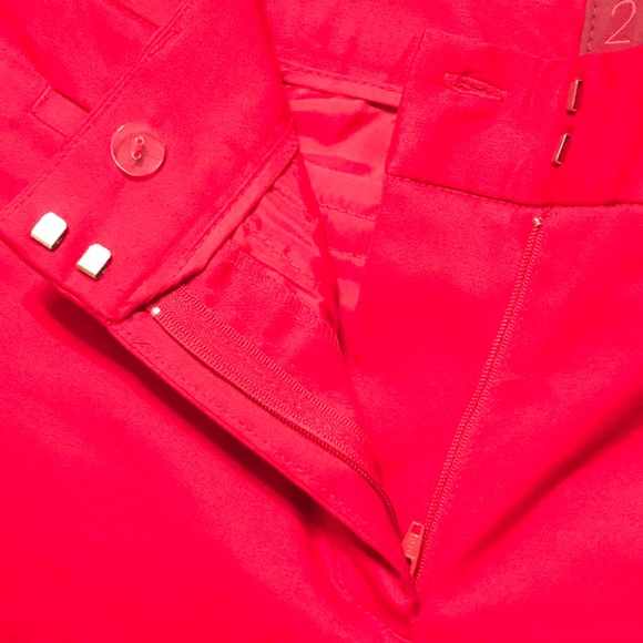 Red Capri pants size 4 - Picture 4 of 4